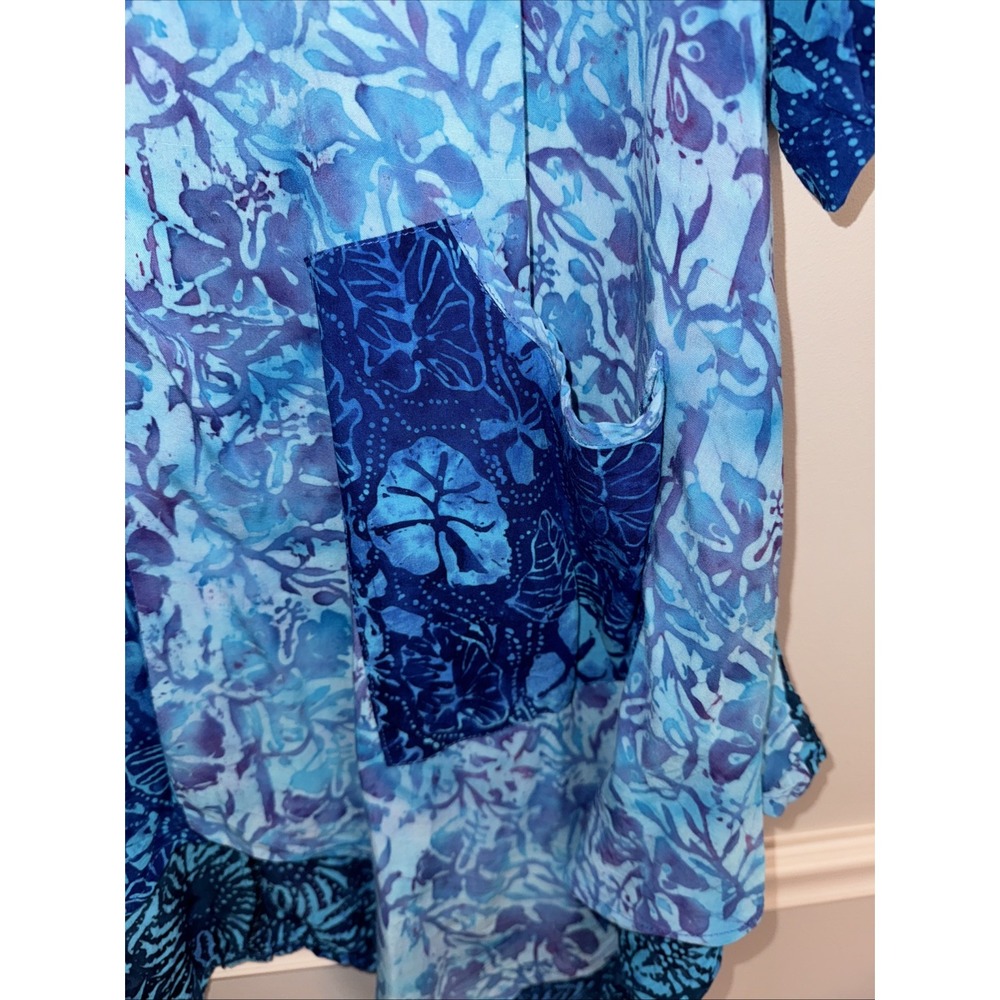 MEXICALI BLUES SHARKBITE KNEE LENGTH TUNIC/DRESS LONG SLEEVE 100% Cotton Sz XL - Picture 4 of 6
